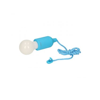 Draagbare LED Lamp LED/1W/3xAAA blauw