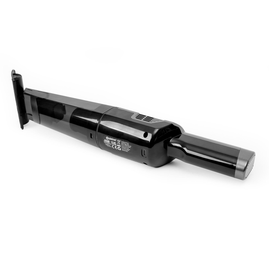 Draagbare oplaadbare autostofzuiger 75W/2800 mAh zwart