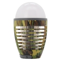 Draagbare Oplaadbare LED Lamp met Insecten LED/2W/3,7V IPX4 camouflage