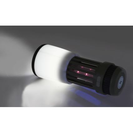 Draagbare Oplaadbare LED Lamp met Insectenval LED/2W/1800mAh/3xAAA IPX4 groen