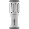 Draagbare oplaadbare LED-lamp met insectenvanger LED/6W/1800 mAh IPX4 wit/grijs