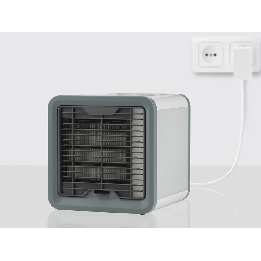 Draagbare ventilator met koeling