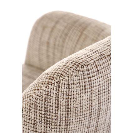 Draaibare eetkamerstoel BRISA 1 stuk beige