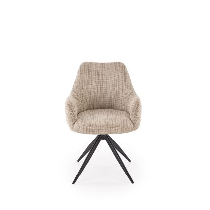 Draaibare eetkamerstoel BRISA 1 stuk beige