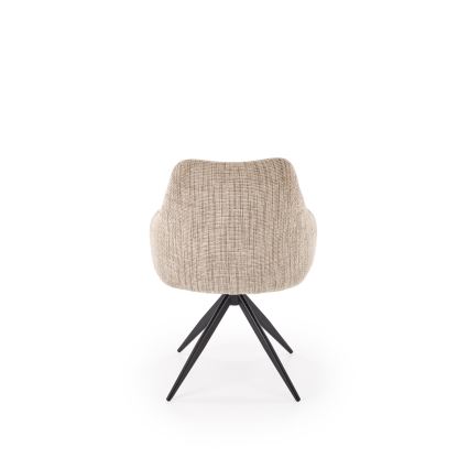Draaibare eetkamerstoel BRISA 1 stuk beige