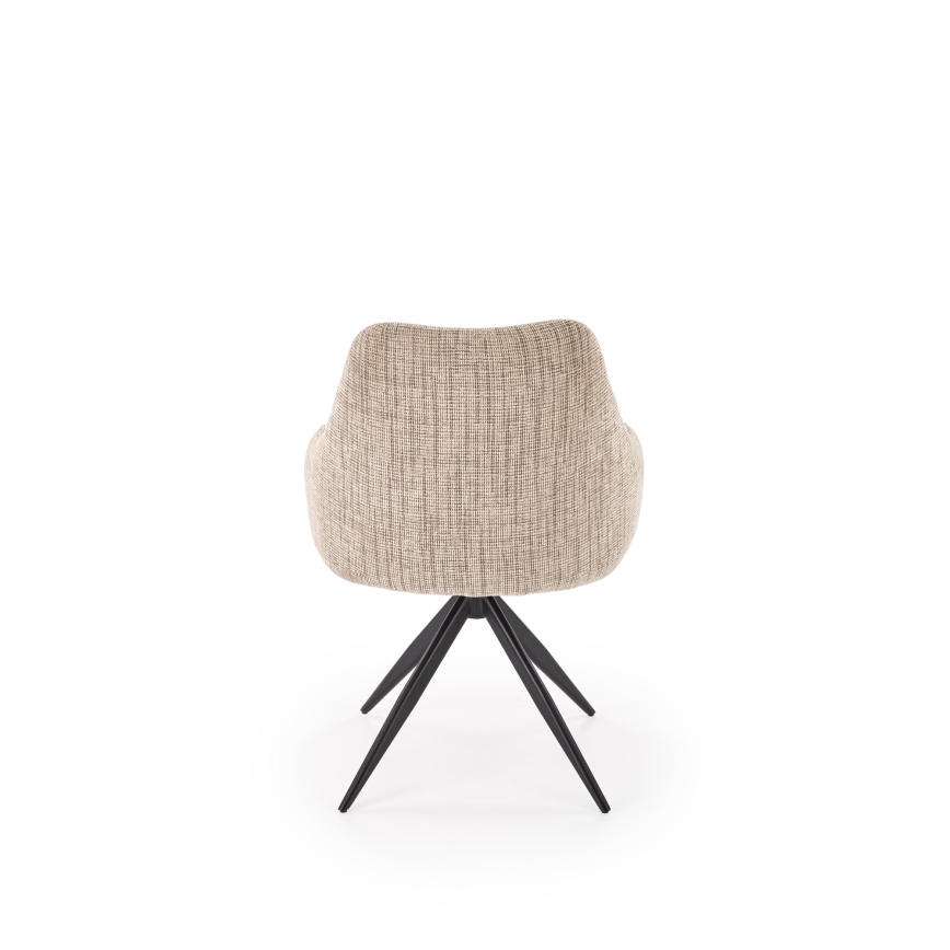 Draaibare eetkamerstoel BRISA 1 stuk beige