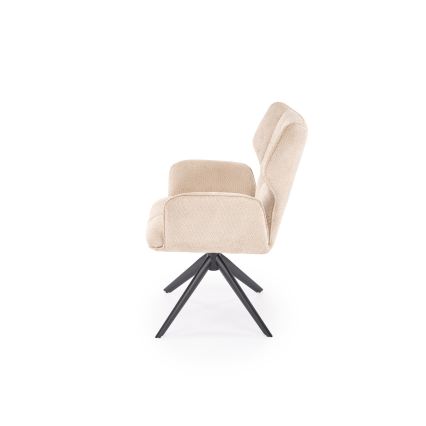 Draaibare eetkamerstoel CIELO 1 stuk beige