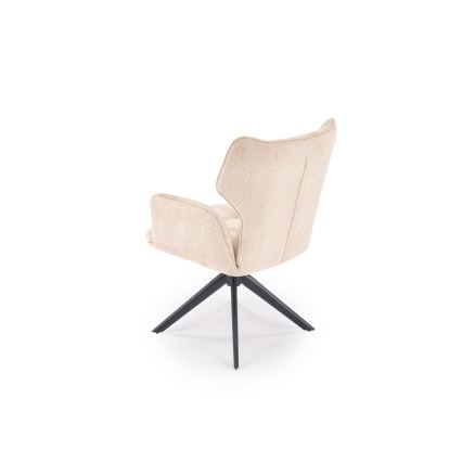 Draaibare eetkamerstoel CIELO 1 stuk beige