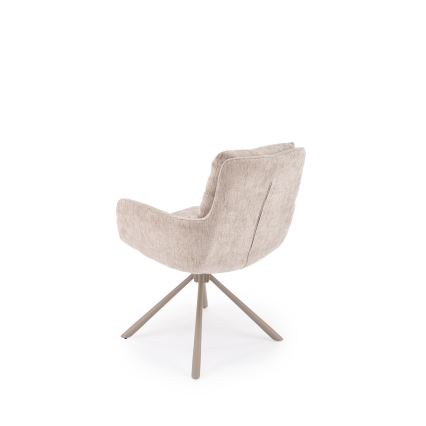 Draaibare eetkamerstoel HALSA 1 st. beige