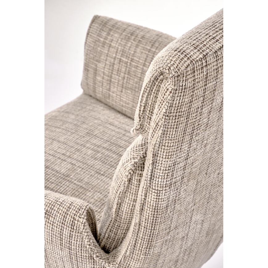 Draaibare eetkamerstoel HALSA 1 st. beige