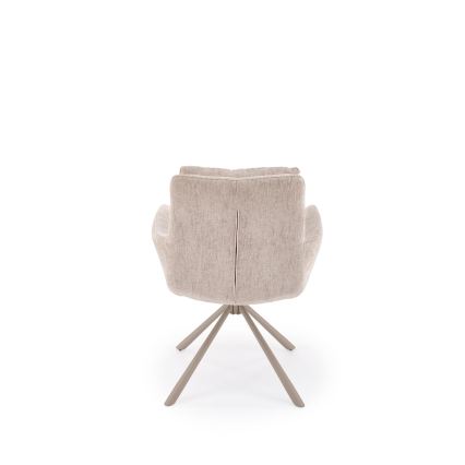 Draaibare eetkamerstoel HALSA 1 st. beige