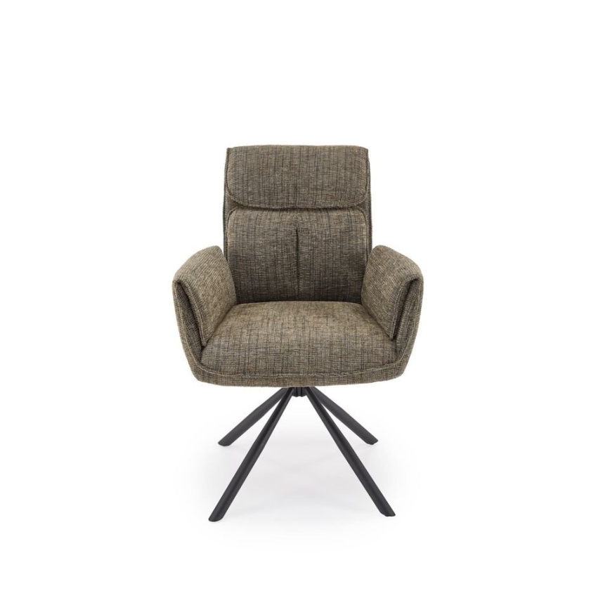Draaibare eetkamerstoel MARE 1 stuk groen