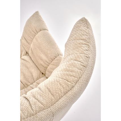 Draaibare eetkamerstoel SETA, 1 stuk, beige