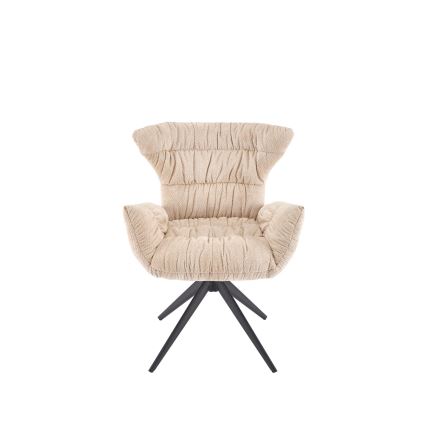 Draaibare eetkamerstoel SETA, 1 stuk, beige