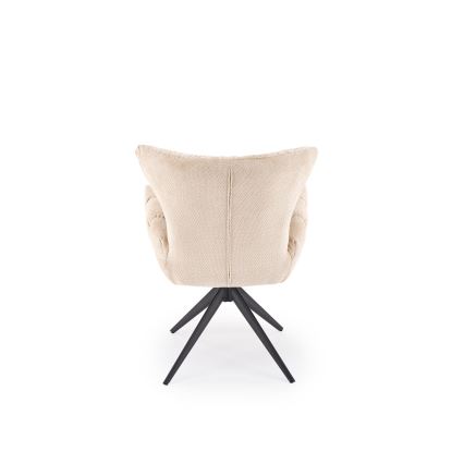 Draaibare eetkamerstoel SETA, 1 stuk, beige