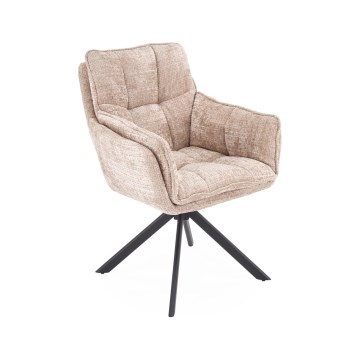 Draaibare eetkamerstoel VENT 1 stuk beige