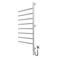 Draaibare elektrische handdoekdroger VEER 95W/230V 102,5x44,5 cm RVS / glanzend chroom