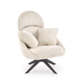 Draaifauteuil FORTE crème