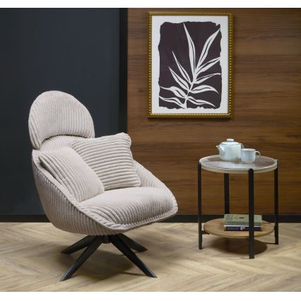 Draaifauteuil FORTE grijs