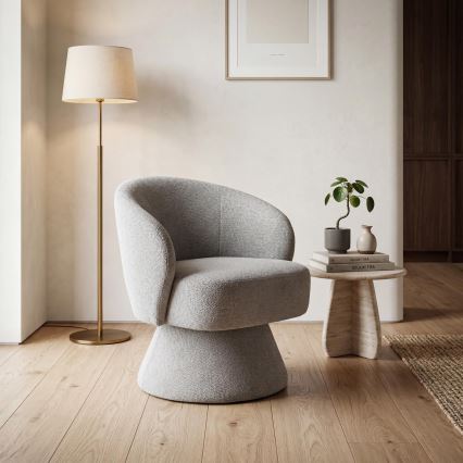 Draaifauteuil NOVU grijs