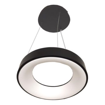 DRAX LED/32W/230V 4000K hanglamp zwart Ø 38 cm