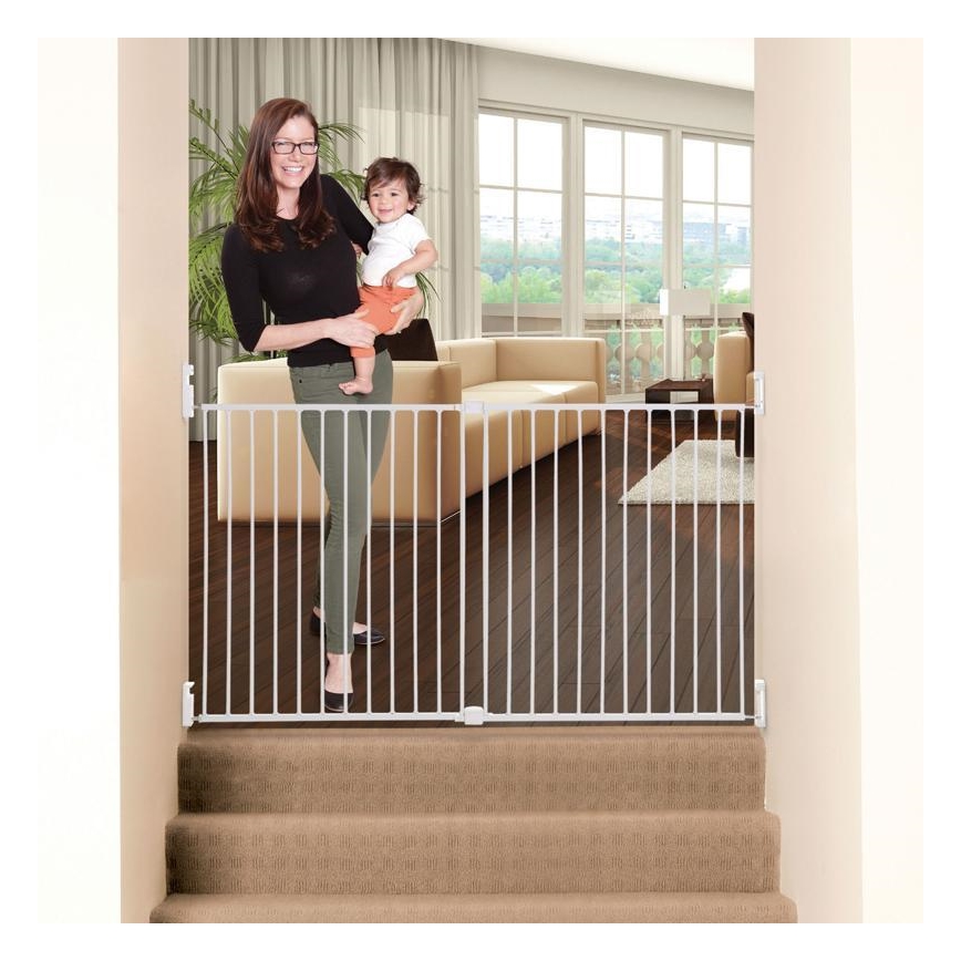 Dreambaby - Veiligheid barrière BROADWAY 76-134,5 cm wit