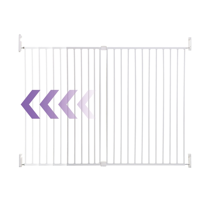 Dreambaby - Veiligheid barrière BROADWAY 76-134,5 cm wit
