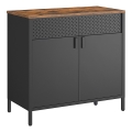 Dressoir FIRA zwart/bruin
