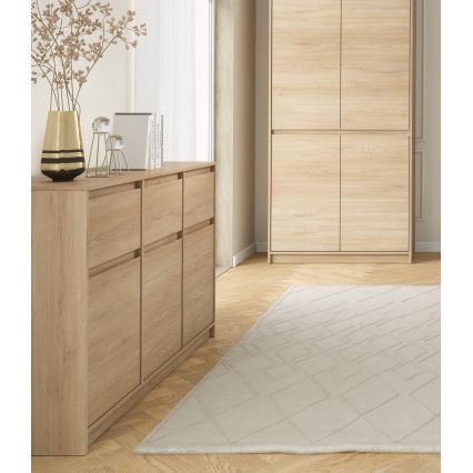 Dressoir MIYABI 138 x 86 x 40 cm – eiken Cremona
