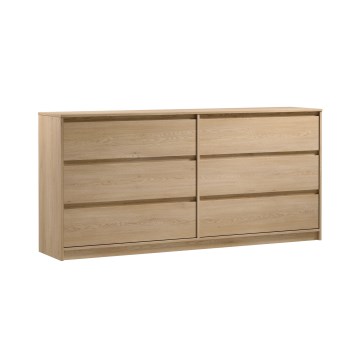 Dressoir MIYABI 181x86x40 cm eiken Cremona