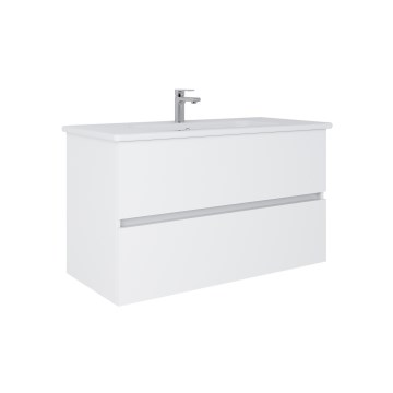 Dřevojas - Badkamermeubel met wastafel BANO 100x47 cm wit