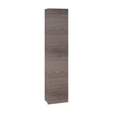 Dřevojas - Hangende badkamerkast ZYLO 35x155 cm donker eiken