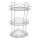 Driehoekige wandplank voor in de douche 31x58 cm glanzend chroom