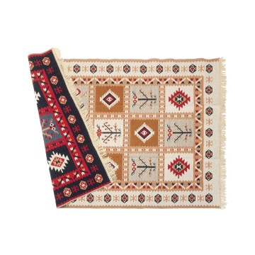 Dubbelzijdig oosters vloerkleed KILIM GOLD 60x120 cm – veelkleurig