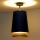 Duolla - Bevestigde hanglamp BELL SHINY 1xE27/15W/230V diameter 25 cm blauw/koper