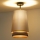 Duolla - Bevestigde hanglamp BELL SHINY 1xE27/15W/230V diameter 25 cm zilver/zwart