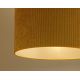 Duolla - Bevestigde hanglamp CORDUROY 1xE27/15W/230V geel