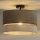 Duolla - Bevestigde hanglamp DOUBLE 1xE27/15W/230V diameter 40 cm bruin/grijs