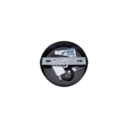 Duolla - Bevestigde hanglamp DOUBLE 1xE27/15W/230V diameter 40 cm bruin/grijs
