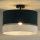 Duolla - Bevestigde hanglamp DOUBLE 1xE27/15W/230V diameter 40 cm groen/grijs