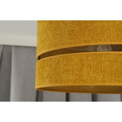 Duolla - Bevestigde hanglamp DOUBLE 1xE27/15W/230V diameter 40 cm oranje
