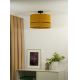 Duolla - Bevestigde hanglamp DOUBLE 1xE27/15W/230V oranje
