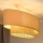 Duolla - Bevestigde hanglamp DOUBLE OVAL RATTAN 2xE27/15W/230V crème/rotan