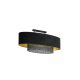 Duolla - Bevestigde hanglamp DOUBLE OVAL RATTAN 2xE27/15W/230V zwart/rotan
