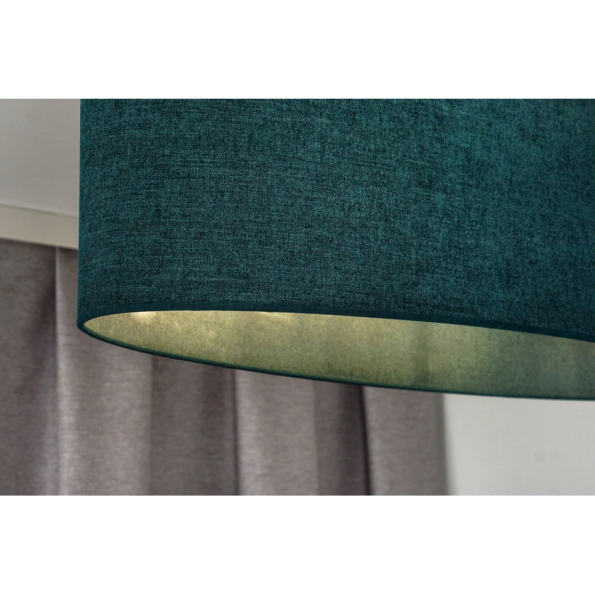 Duolla - Bevestigde hanglamp OVAL 2xE27/15W/230V groen