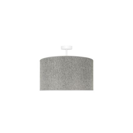 Duolla - Bevestigde hanglamp ROLLER ECO RECYCLING 1xE27/15W/230V diameter 45 cm grijs