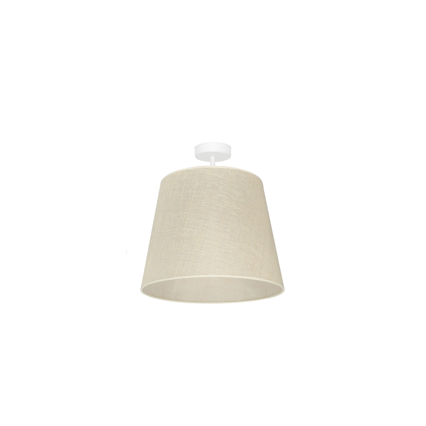 Duolla - Bevestigde hanglamp YUTE 1xE27/15W/230V diameter 38 cm grijs