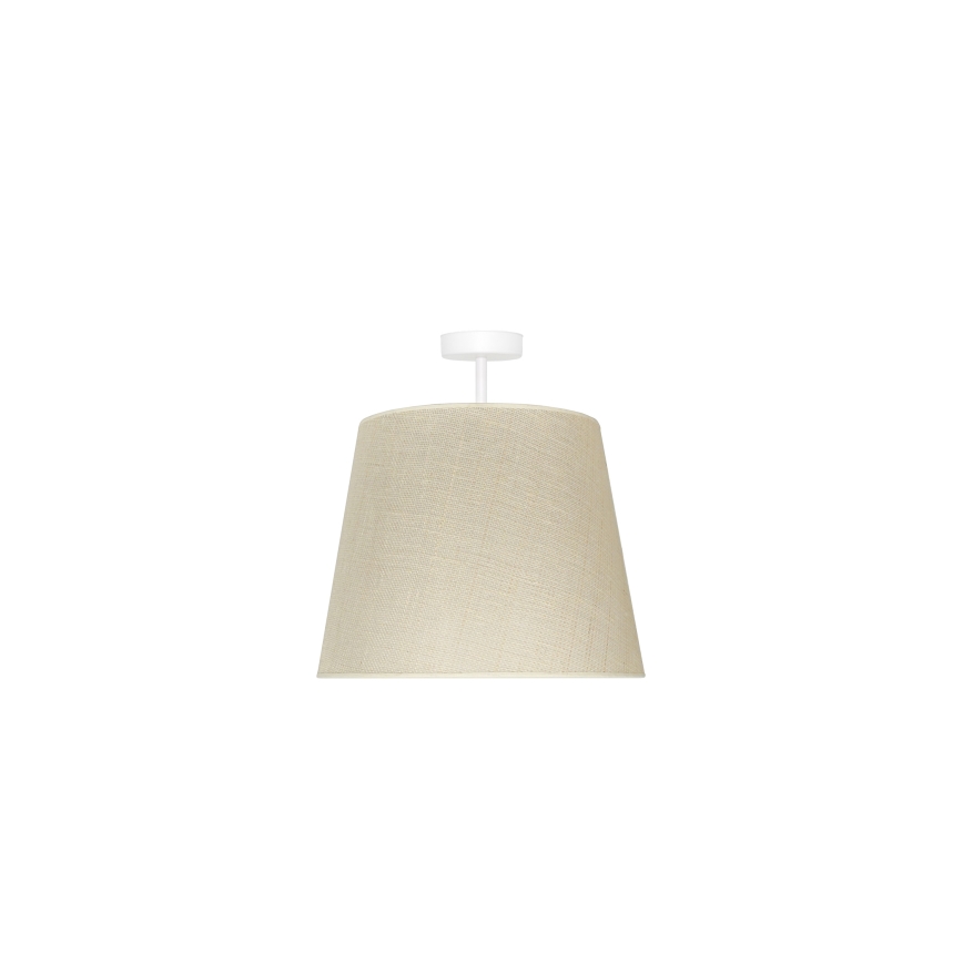 Duolla - Bevestigde hanglamp YUTE 1xE27/15W/230V diameter 38 cm grijs