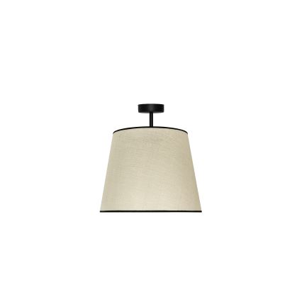 Duolla - Bevestigde hanglamp YUTE 1xE27/15W/230V diameter 38 cm grijs/zwart