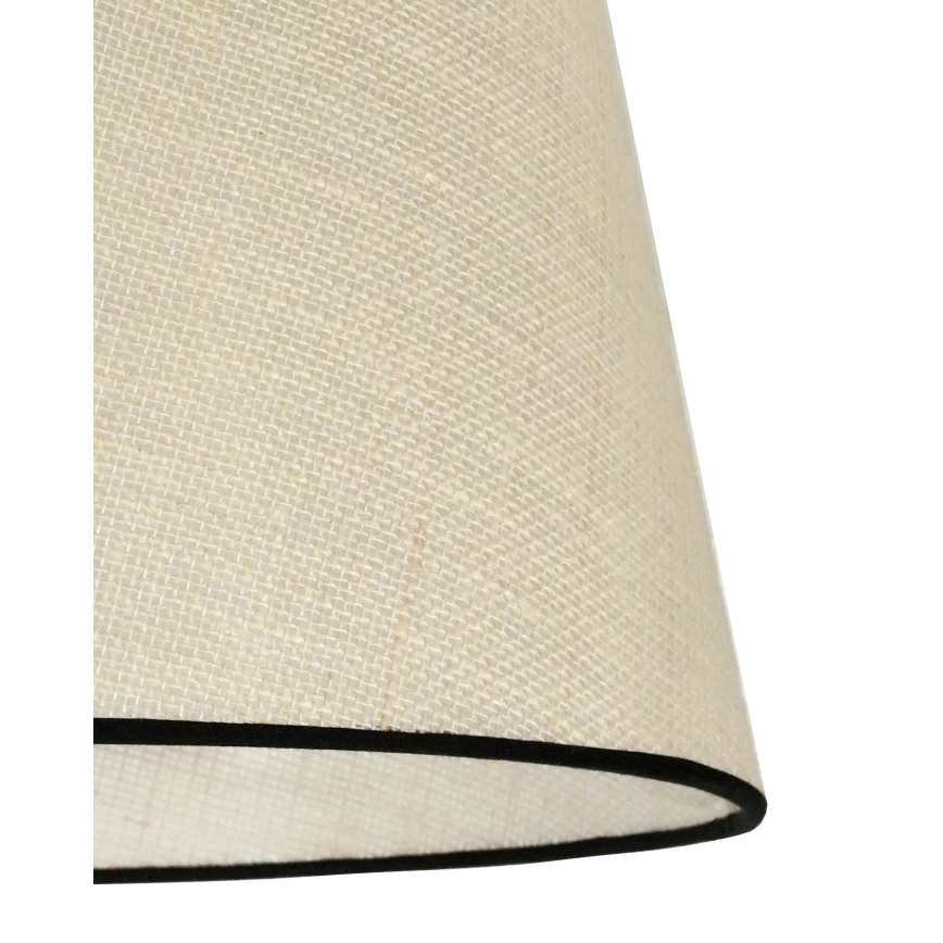 Duolla - Bevestigde hanglamp YUTE 1xE27/15W/230V diameter 38 cm grijs/zwart